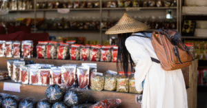 What are the main export products from Indonesia